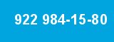 922 984-15-80